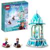 Lego disney Frozen Anna and Elsa's Magic Carousel 43218 ледяной дворец сборка игрушечный набор принцесса диснея Эльза Ана с Олафом подарок на день рождения 6-летнему ребенку