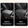 Protective Armrest Storage Bag PU Leather Car Armrest Pad Center Console Riser  Car Interior