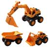 Friction Digging Engineering Car Toy Inertia Driving Excavator Model  Kids Toy