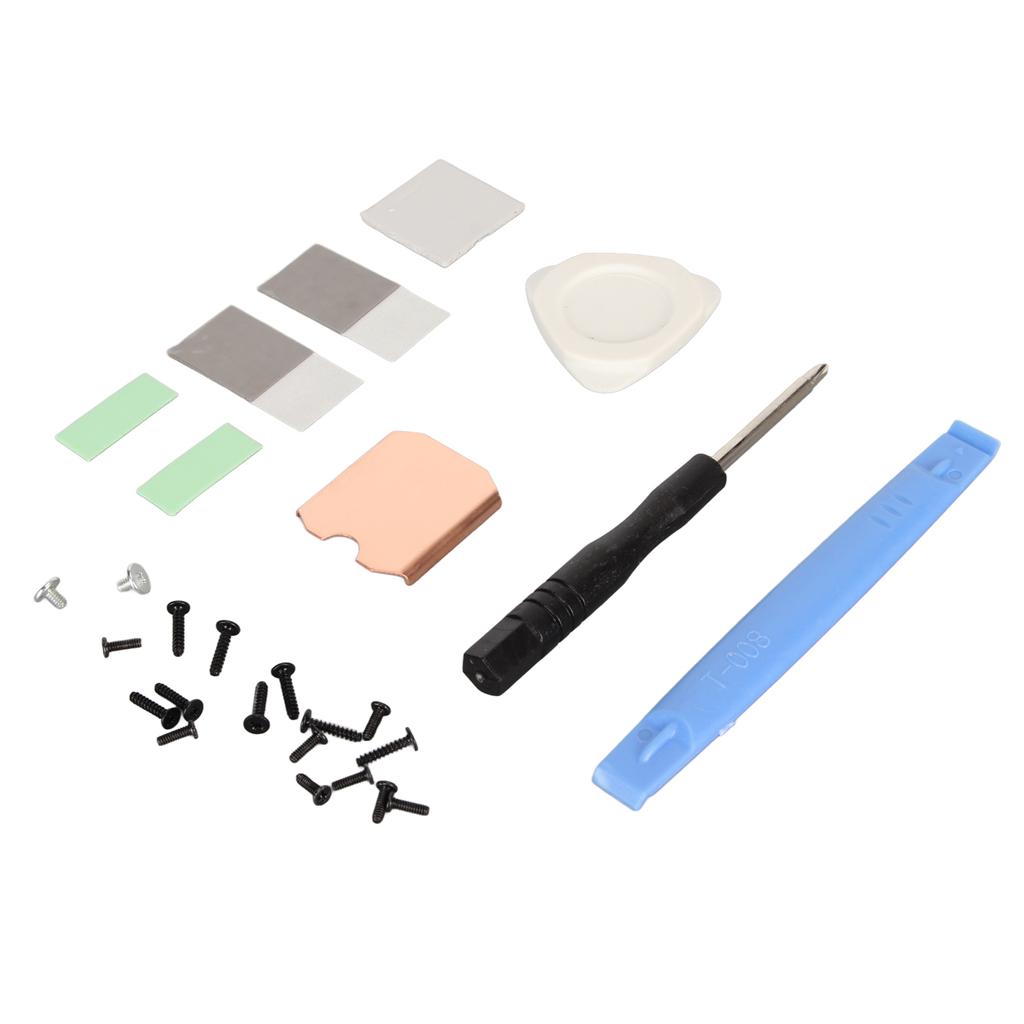 Для Steam Deck Радиатор SSD Термопрокладка M.2 2230 NVME SSD Медный Радиатор Охлаждение Термопаста Задняя Крышка Инструмент для Открытия