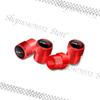 Car Decor 4Pcs/Set Type R Logo Emblem Car Wheel Tire Valve Caps Dust Covers For Honda Civic Accord Mugen CRV Odyssey City