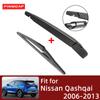 Rear Wiper Blade & Arm Set Kit For Nissan Qashqai 2006--2013 Windshield Windscreen Rear Window