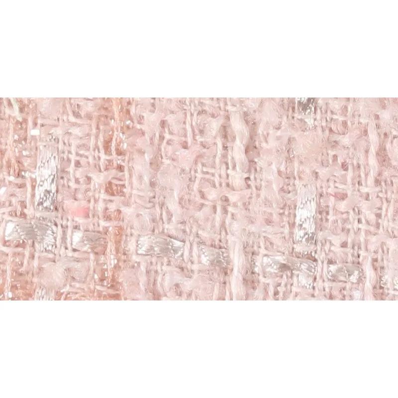 100x148см Ткань твидовая плетёная DIY Пальто Одежда Платье Ручная Шитьё Зима Осень Ткань Швейный Материал Ткань твидовая с пайетками