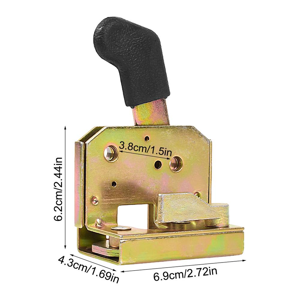 Универсальный вилочный погрузчик трактор тяжелая техника металлическая защелка дверная ручка электрический трехколесный велосипед дверной замок ручка руля обычный тип аксессуары