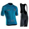 Mens Cycling Jersey Set Short Sleeve Breathable Quick-Dry Mountain Road Bike Apparel Sportswear