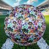Custom Name Personalized Saint Seiya Print Size 5 Soccer Ball Training & Match Football, for Team, Kicking, Gift for Football Enthusiasts