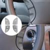1 Pair Car Steering Wheel Switch Control Buttons Cover Multi-function Switch Buttonsfor Mercedes-Benz S CL Class W220 W215