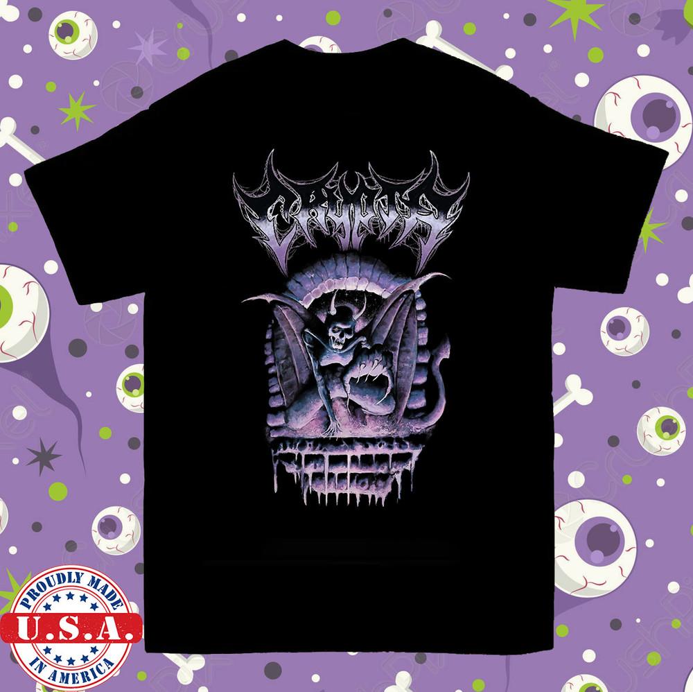 Crypta Band Black Tour Rock Album Unisex Adult TShirt S4XL Unisex T-Shirt