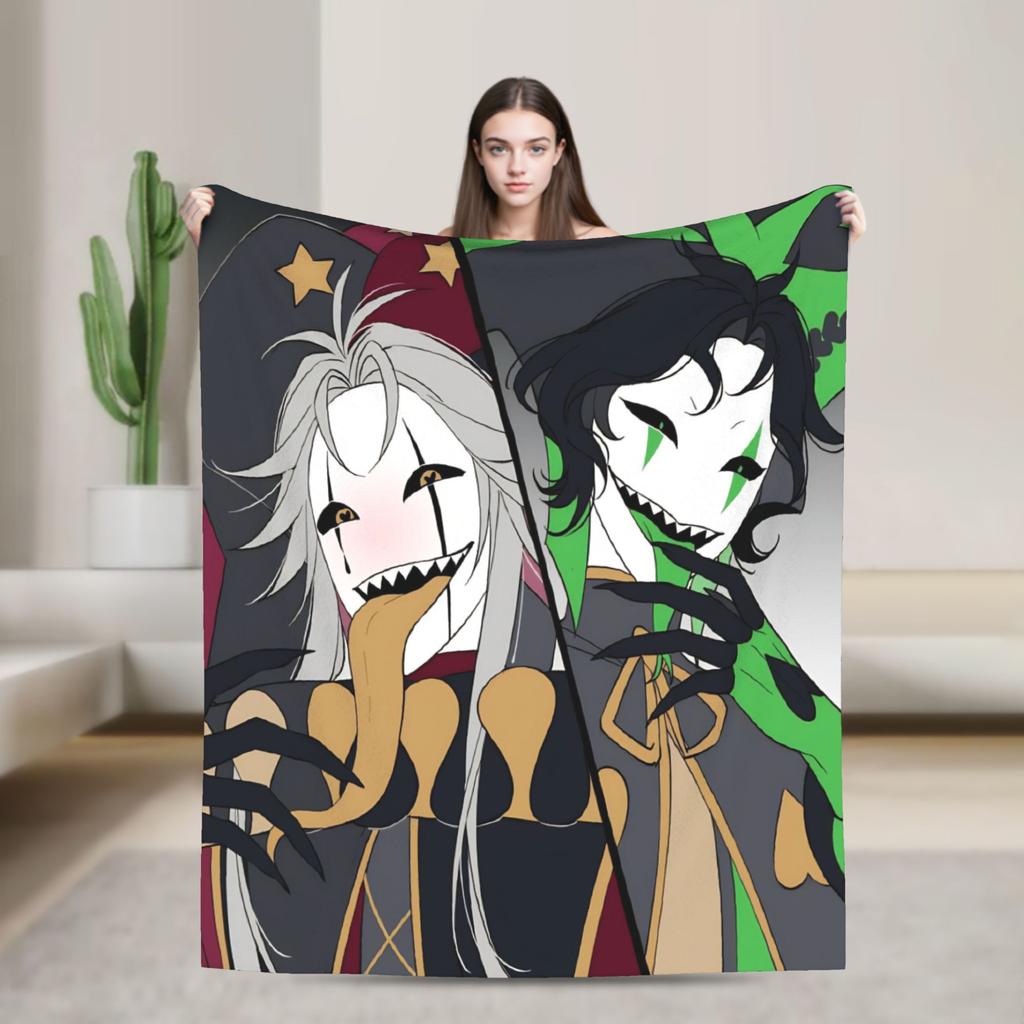 The Freak Circus Blanket Super Soft Cozy  Throw Blankets for Bed 50x60 Inch Multiple Sizes Bedspreads