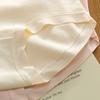 5pcs Cotton Crotch Seamless Briefs Solid Color Women's Underpants Breathable Mid Waist Panties  Lady