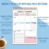 Daily Planner Spiral Notebooks Time Management Organizer To-Do List Notes Personal Daily Habits Develop Miscellaneous List