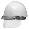 Helmet with Work Aero [DIC Plastics] Shield, Use, Mesh, SYA-CS-SFE4M-M2, White/Smoke