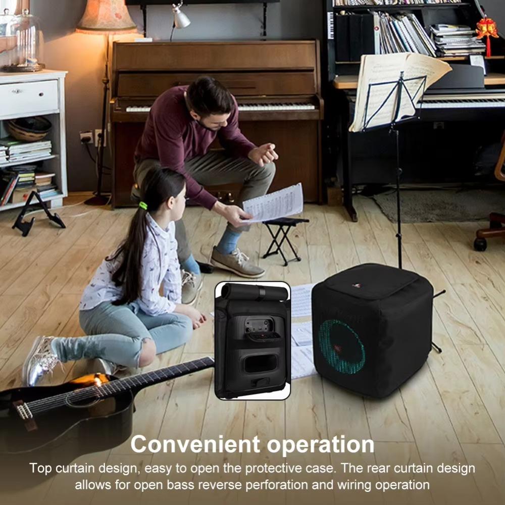 Nylon Protective Cover Durable Speaker Sleeve for JBL PartyBox Encore Essentinal Outdoor Events