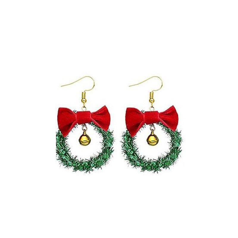 1 Pair of Ladies' Christmas Earrings, Christmas Gift for Everyday Wear, Christmas-themed Jewellery, Ladies' Accessories