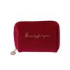 Women Zipper Velvet Make Up Bag Travel Large Cosmetic Bag for Makeup Solid Color Female Make Up Pouch Necessaries