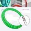 5-15M Cable Push Puller 4MM Extractor Glass Fiber  For Fiberglass Duct Rodder Wall Wire