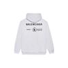 Balenciaga Толстовка Regular Fit Мужская Светло-серая 600583TJVK41167