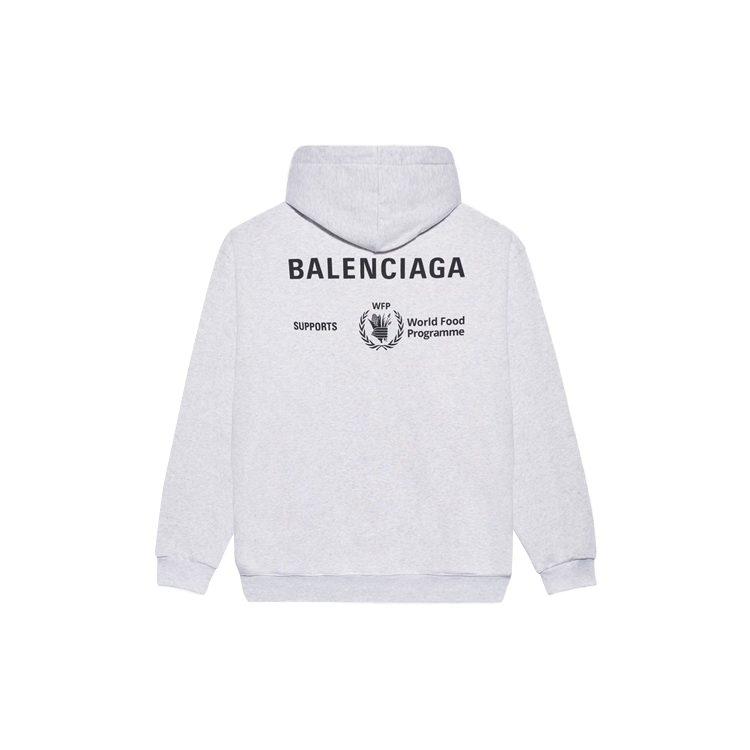Balenciaga Толстовка Regular Fit Мужская Светло-серая 600583TJVK41167