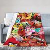 Игра-стрелялка Angry Birds Одеяло Мягкий плюш из кораллового флиса Лечебные подарки Плед Коврик-кусок