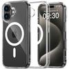 Tech-Protect Flexair Hybrid Magsafe Iphone 16 Clear