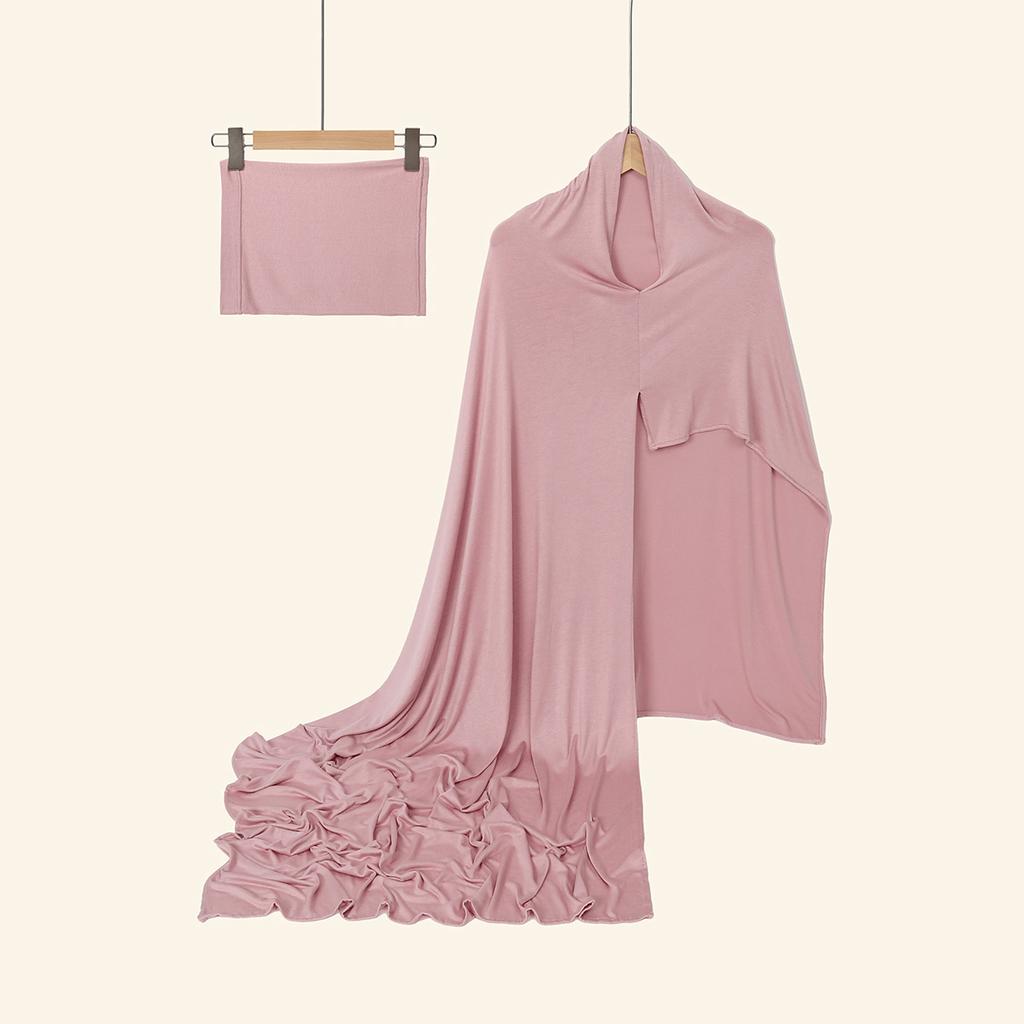 Новый шифоновый хиджаб для мусульманских женщин с шапочкой-бонеткой, мгновенный шифоновый хиджаб без булавок, платок, головной платок, подхиджабник, шапочки, покрытие, повязка на голову