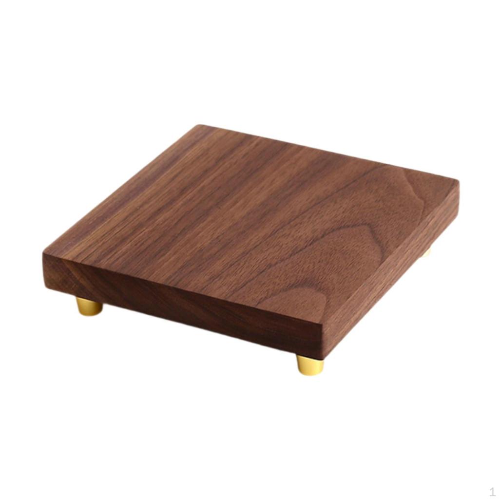 Display Stand for Wooden Ornament And Vase Holder Home Office