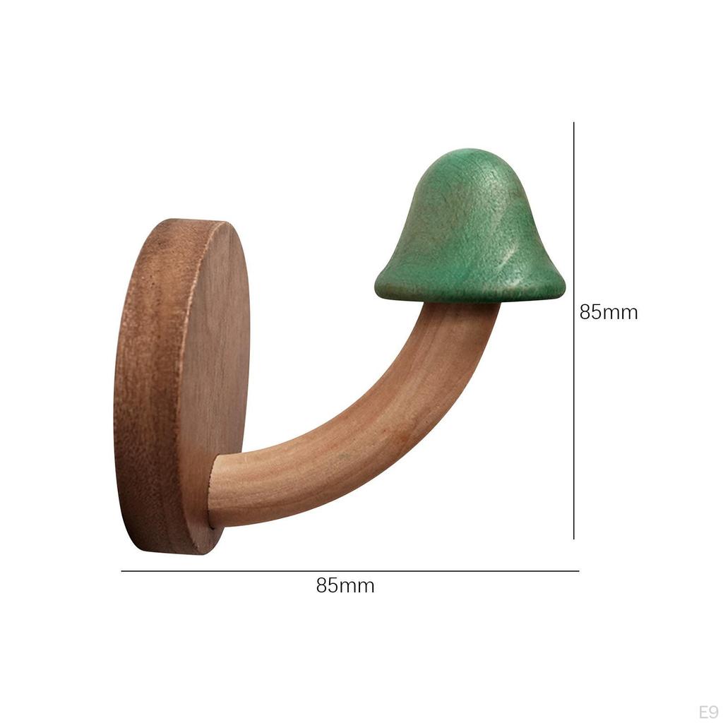 Крючок, Деревянная вешалка для задней двери, Крючок без перфоратора для кухни, двери,