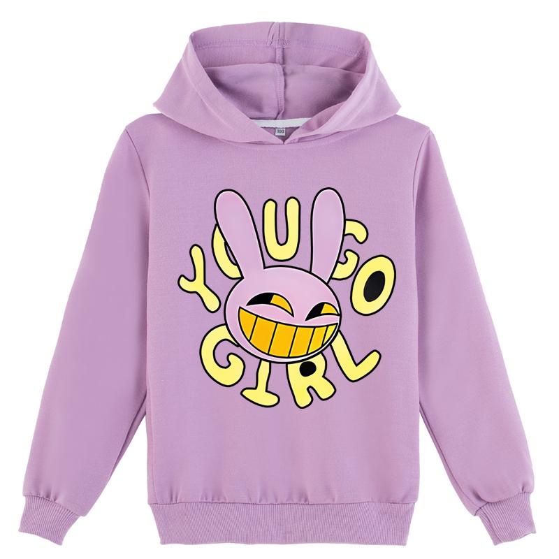 Kids 3D Hoodie TTHE AMAZING DIGITAL CIRCUS Pullover Children Sweater