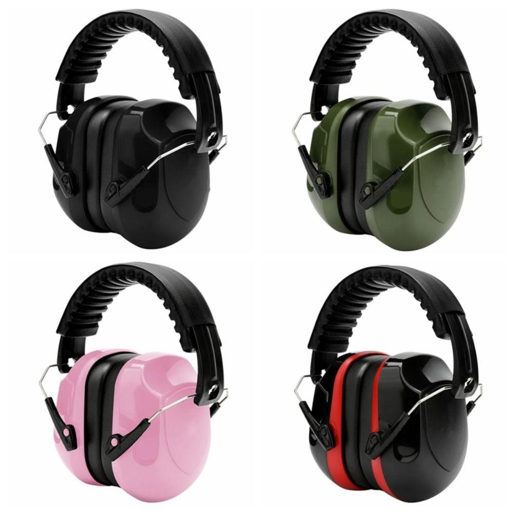 ABS Soundproof Earmuffs Adjustable Protective Headphones Heavy Duty Ear Protector Work