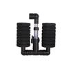Wall Hanging Double Head Bio Sponge Filter for Aquarium Fish Bowl