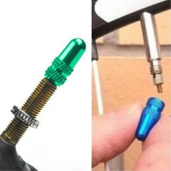 4 шт. колпачки для клапанов Presta для велосипеда, пылезащитный чехол, прочный алюминиевый сплав для горного велосипеда, аксессуары для велосипеда