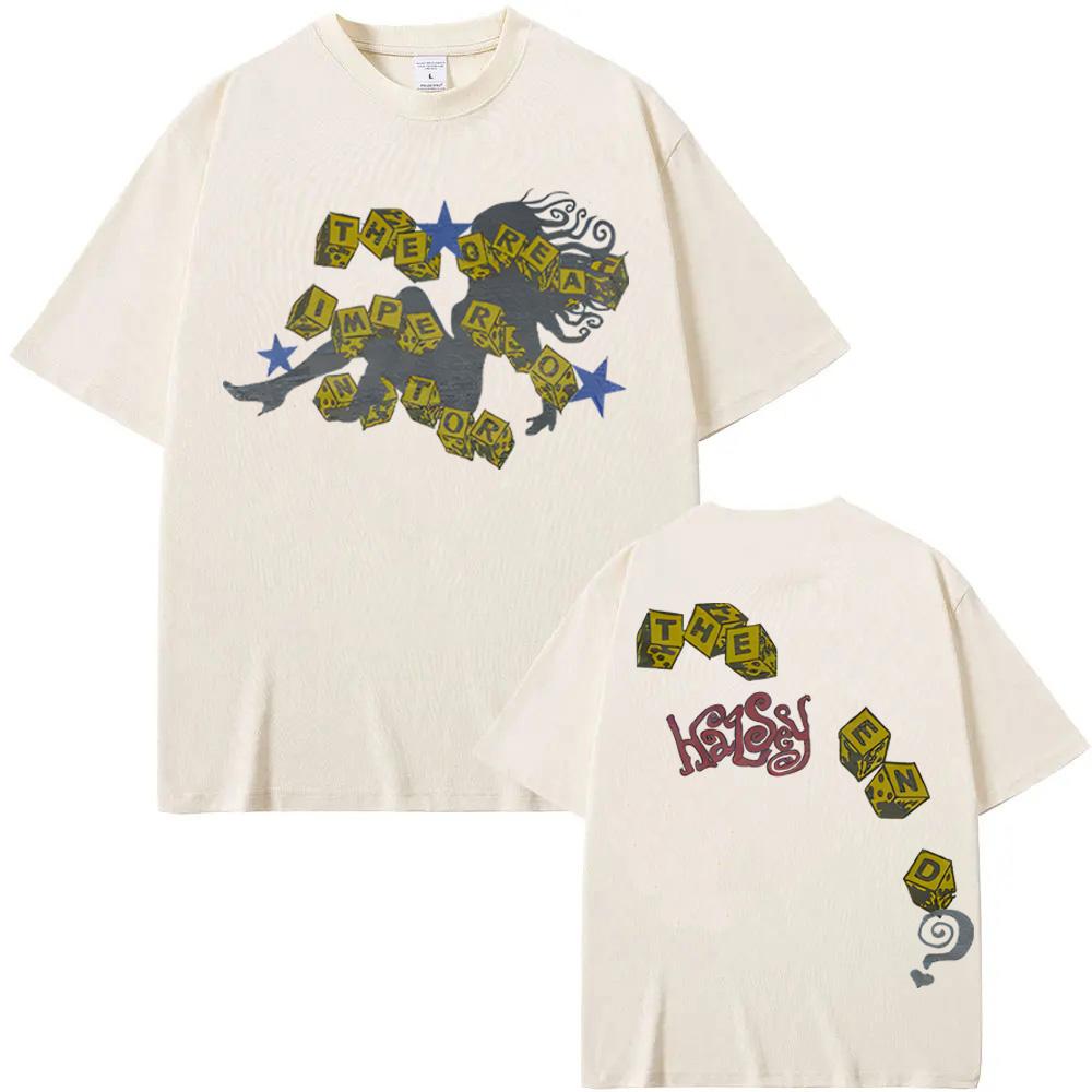 FALLEN DICE TEE 2025 New Halsey Vintage T Shirt 100% Cotton High Quality Same As Official Website T-shirt Short Sleeve Comfortable Tops