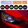 3.0 Inch Dynamic LED Car Headlights Devil Eye LED Car Light Headlight Assembly Modified Eagle Eye Light Cars Accessory