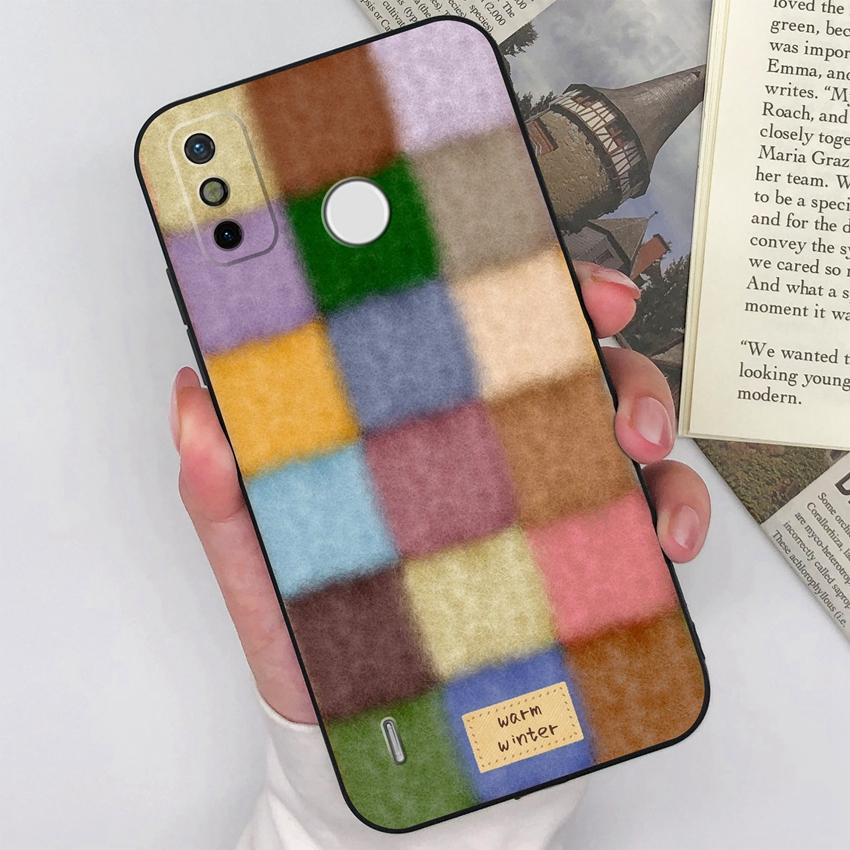 Для Tecno Spark GO 2023 2022 2021 2020 2 3 Camon 12 15 Air Pro Pop 7 Чехол для телефона Милые мультяшные животные Матовые силиконовые задние крышки Для Tecno Накладка