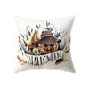 Alphabet Halloween Theme Throw Pillow Cover Devil Pumpkin Throw Pillow Cover Sofa Chair Bed Cushion Cover Home Decor