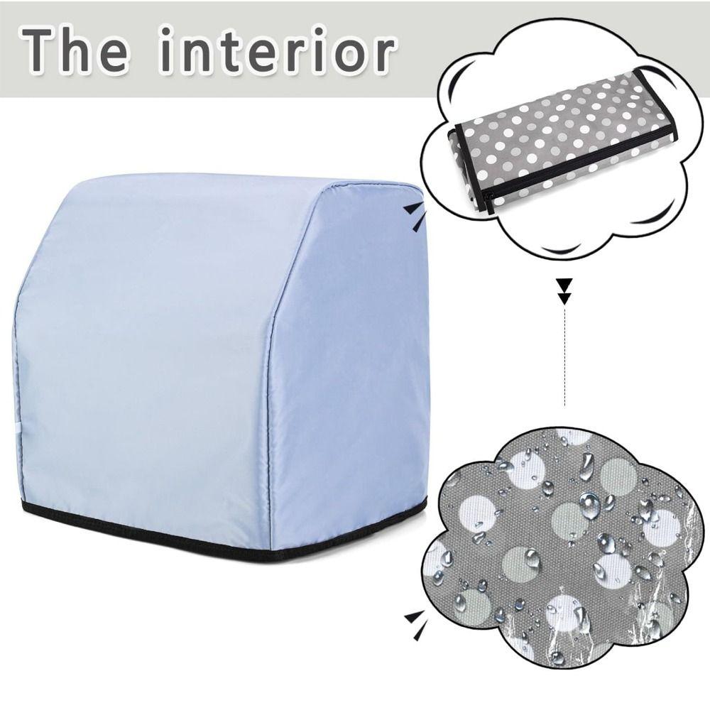 Dustproof Overlock Machine Protective Cover Protective Case for Singer/Brother Home Sewing