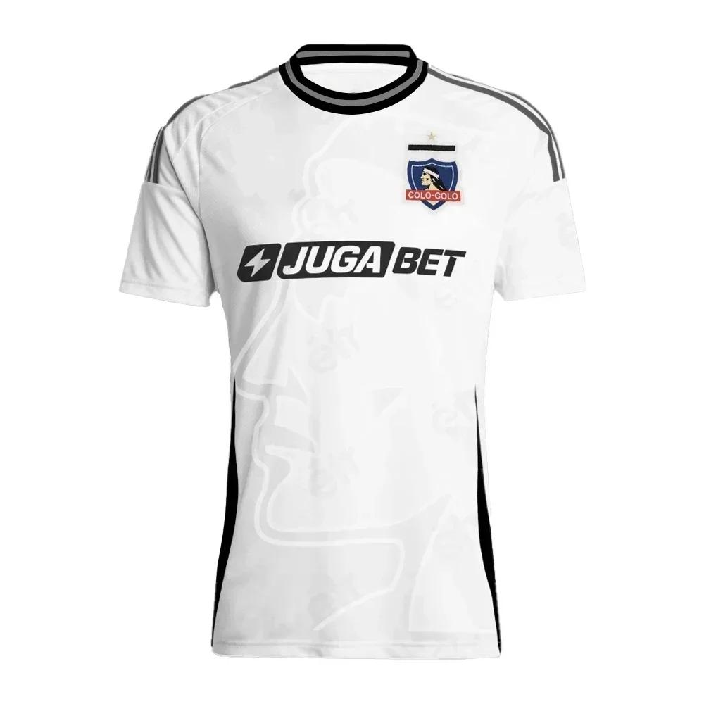 Мужская модная футболка Colo Colo с коротким рукавом, дышащая оверсайз футболка для мужчин и женщин