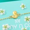 Tiny Co 24k CoCoi 1.875g Snake Smile Bracelet