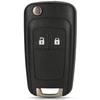 Корпус выкидного ключа Jingyuqin для Chevrolet Cruze Cruze Lova Camaro Impala Fit Astra J Corsa E Insignia Zafira C 2 3 4 5BT