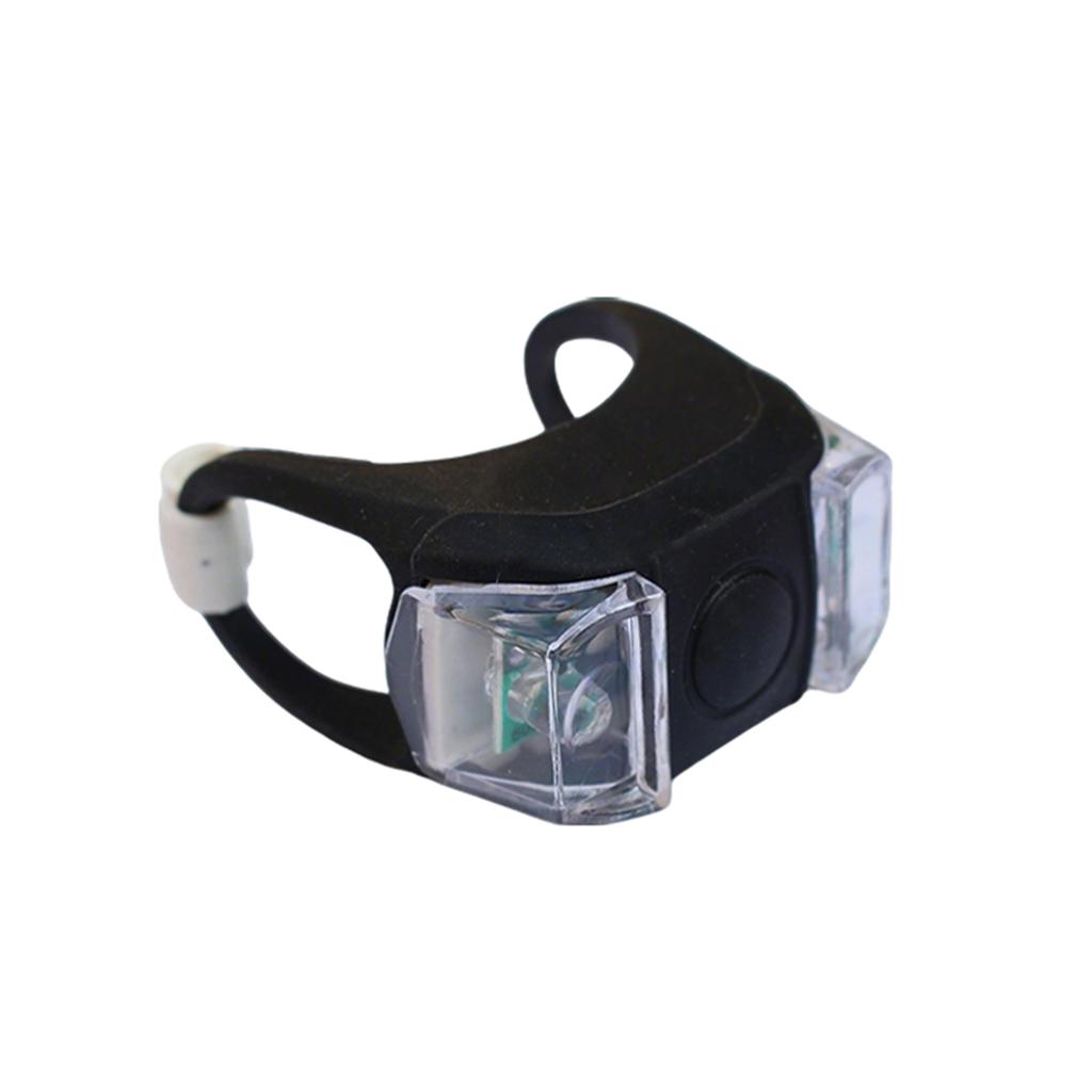 LED Flash Light For Bike, Twin Eye Design Night Riding Signal Light,Batteries Need To Be Installed