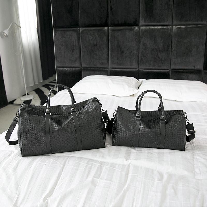 Large Capacity Waterproof PU Travel Bag for Men and Women