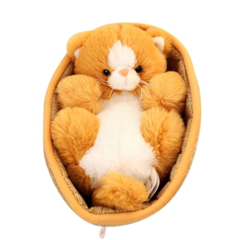 Adorable Cat Plush Doll Wholesale Kitten Toy Popular Cross-border Seller