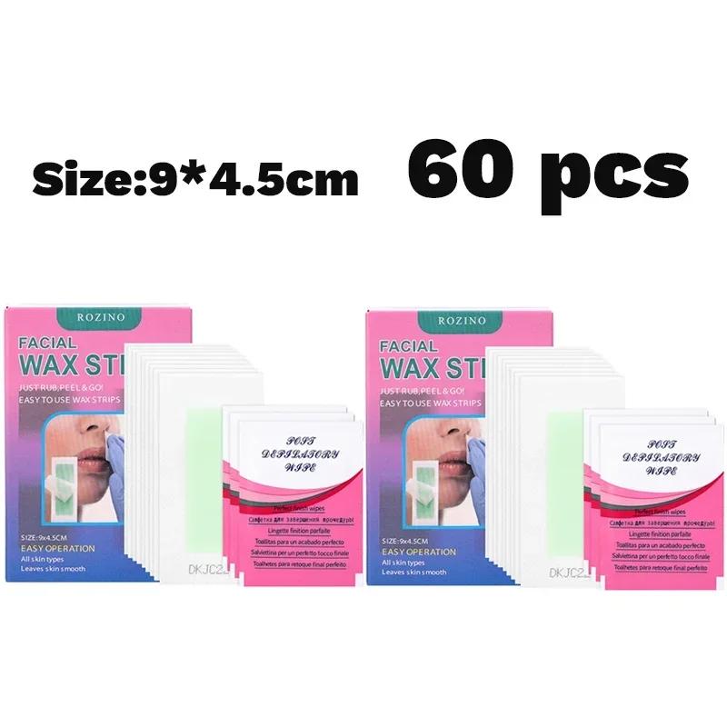 150PCS Painless Fast Hair Removal Wax Strips Facial Body Hair Removal Bikini Leg Arm Hair Removal Patch Unisex Women Beauty Tool