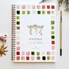 Yousheng Watercolor Workbook for Beginners 12 Colors Watercolor Paint Set Garden Christmas Autumn Winter Watercolor Book for Kids Adults Teens