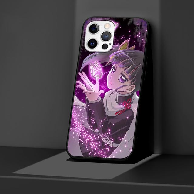 Чехол Demon Slayer Kimetsu No Yaiba для Apple Iphone 14 11 13 12 Pro Max Xr 7 8 + Se 2020 Xs 6 6s Plus 5 5S силиконовый чехол для телефона