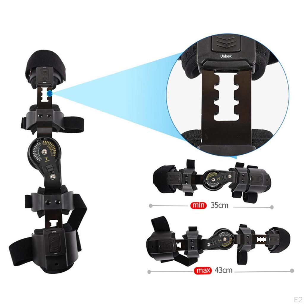 Elbow Immobilizer Brace Hinged Fracture Corrective Injury Recovery Orthosis