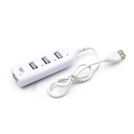 4 Ports High Speed USB 2.0 Hub Extension Splitter Adapter for PC Computer Laptop