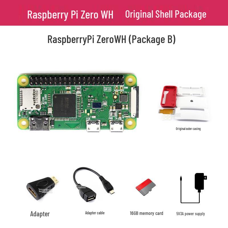 Raspberry Pi Zero WH: Доступен комплект с несколькими вариантами