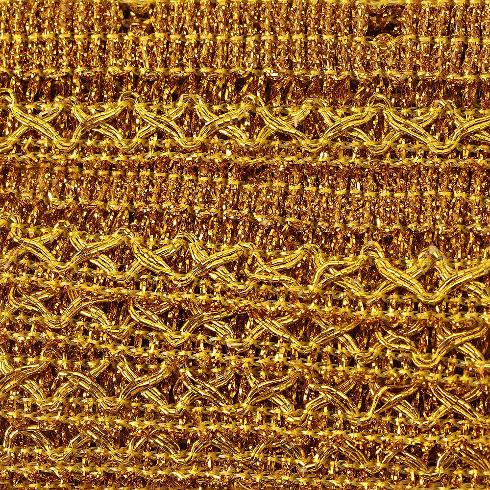 14 Yard 1.6 Inch Lace Trim Ribbon Gold Decorated Trim Ribbon Lace Fabric Gimp Trim Home Decor