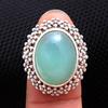 Silver Charm Jewelry, Aqua Chalcedony Silver Ring, Women Ring, Handmade Jewelry, 925 Sterling Silver Handmade Jewelry